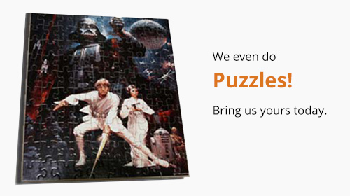 Puzzle mounting Burlington Ontario